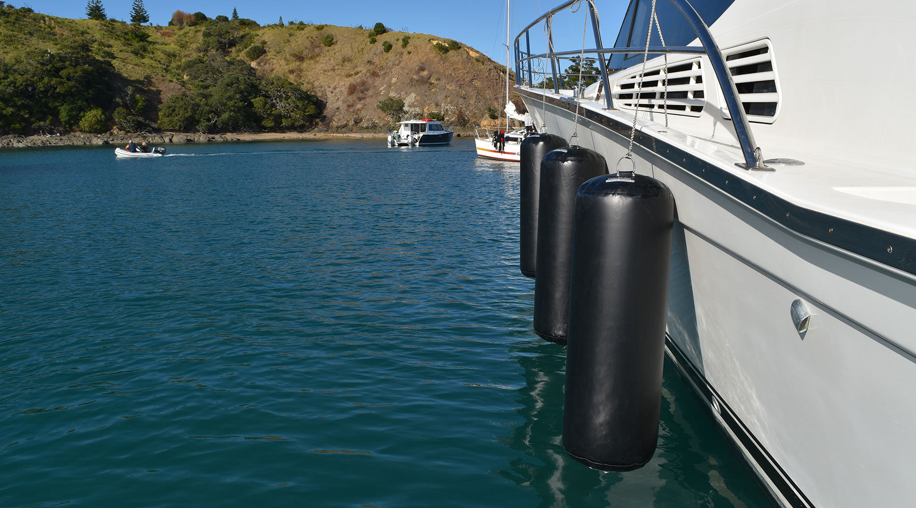 Hauraki Fenders Inflatable Fenders for your Boat